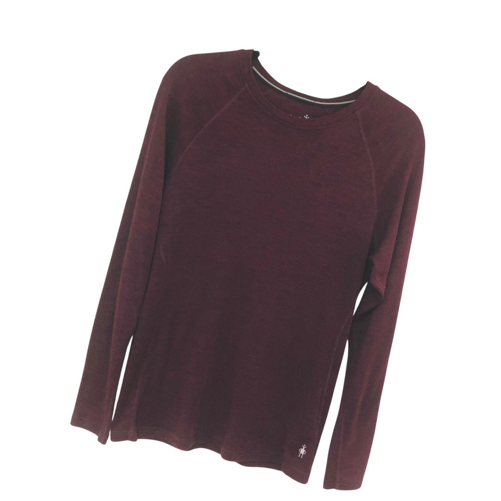 Smartwool Merino Wool Base Layer Top Ski Thermal Hike Camp Performance Womens 1X